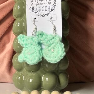 Easter Bunny Hook Earrings